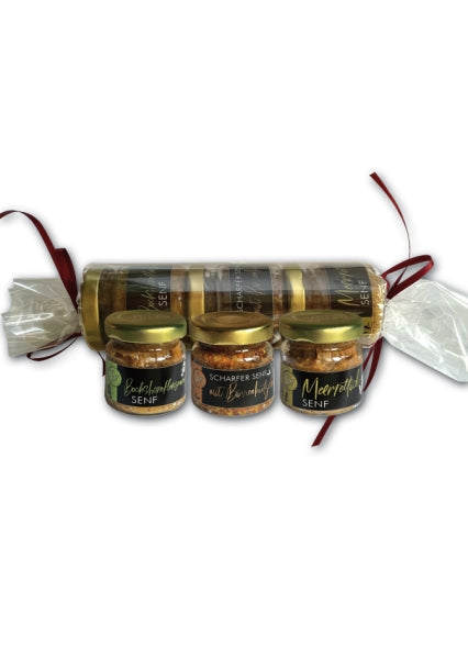 Senf Variation - 3 Sorten - Geschenk