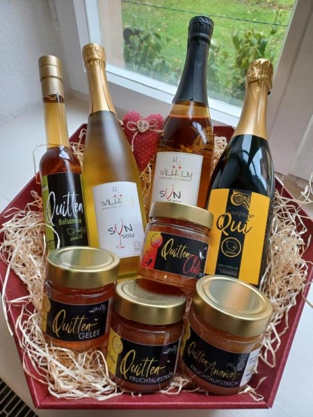 Geschenkkorb Quitten