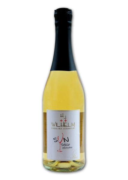 Fruchtsecco - Syn-Secco Birne Rhabarber - alkoholfrei 0.75 Liter