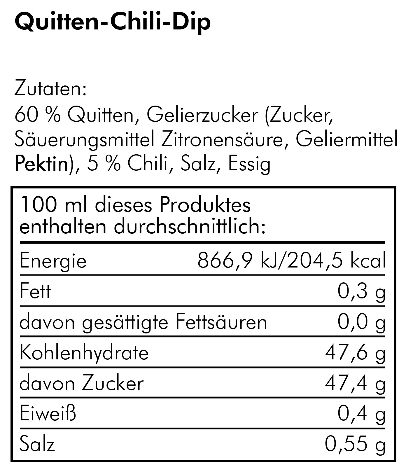Qutten Chili Dip 250gr.