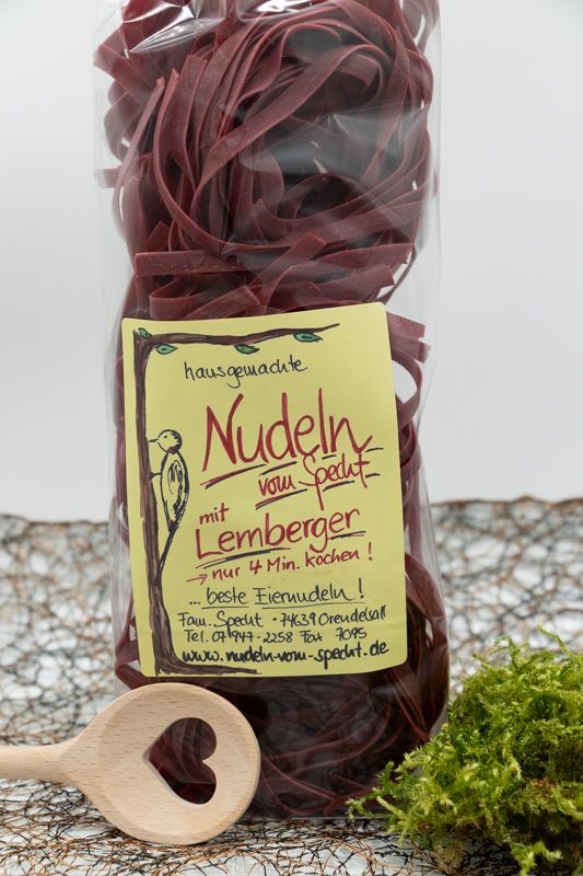 Nudeln mit Lemberger - Eiernudeln - 250gr