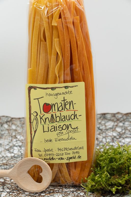 Tomaten-Knoblauch Lisason - Eiernudel - 250gr